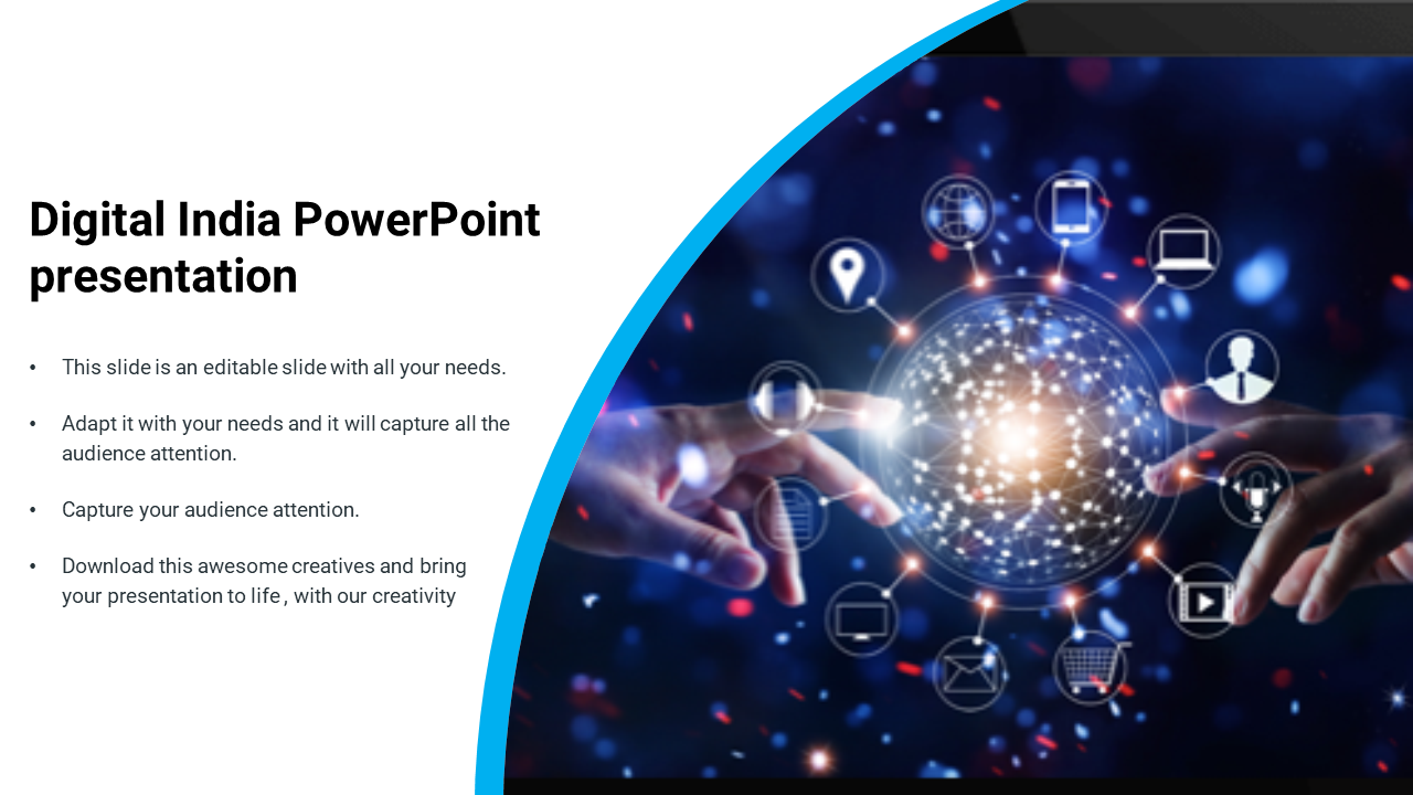 digital India PowerPoint presentation